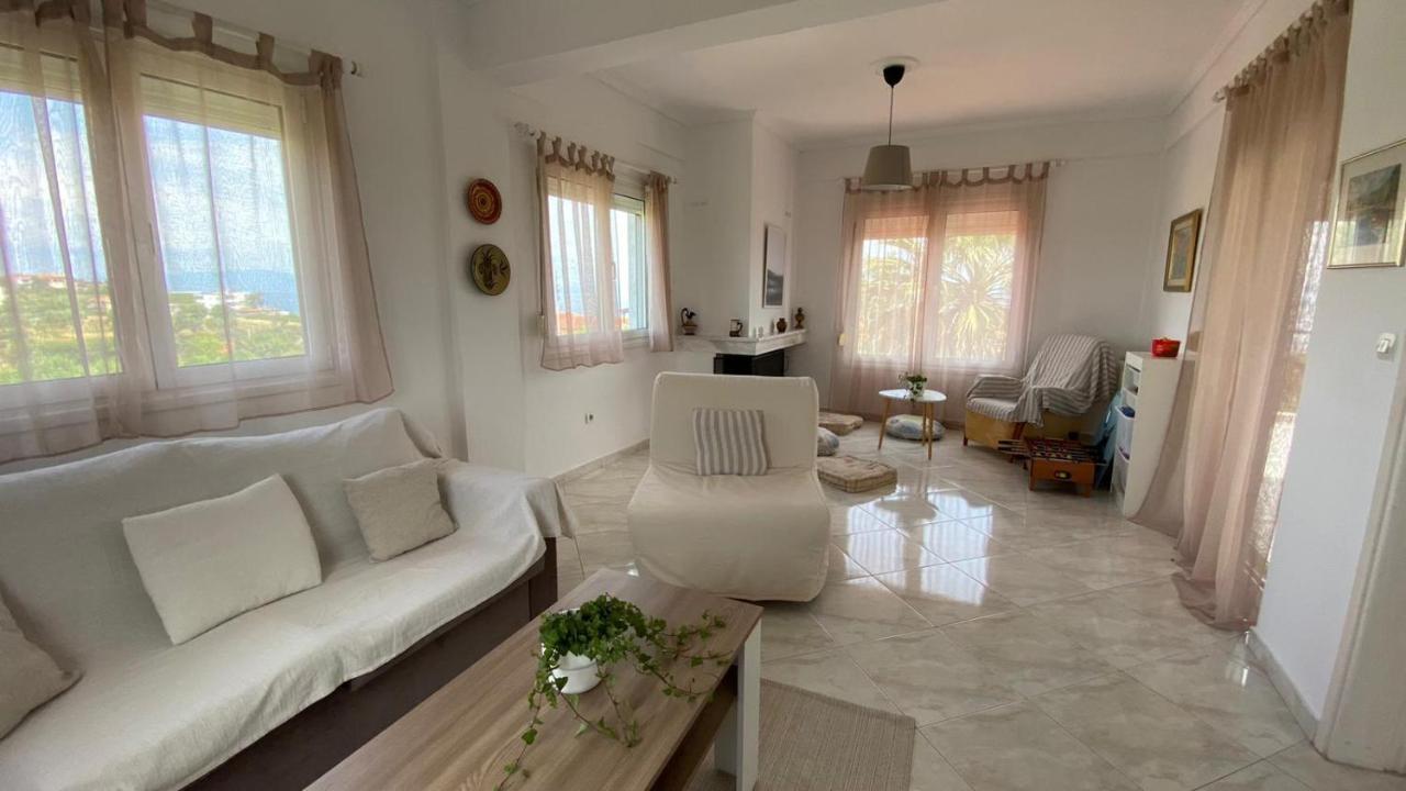 Amazing Sea View Loft, Afytos Lägenhet Exteriör bild