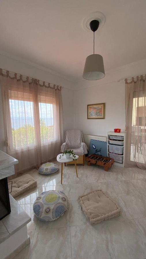 Amazing Sea View Loft, Afytos Lägenhet Exteriör bild