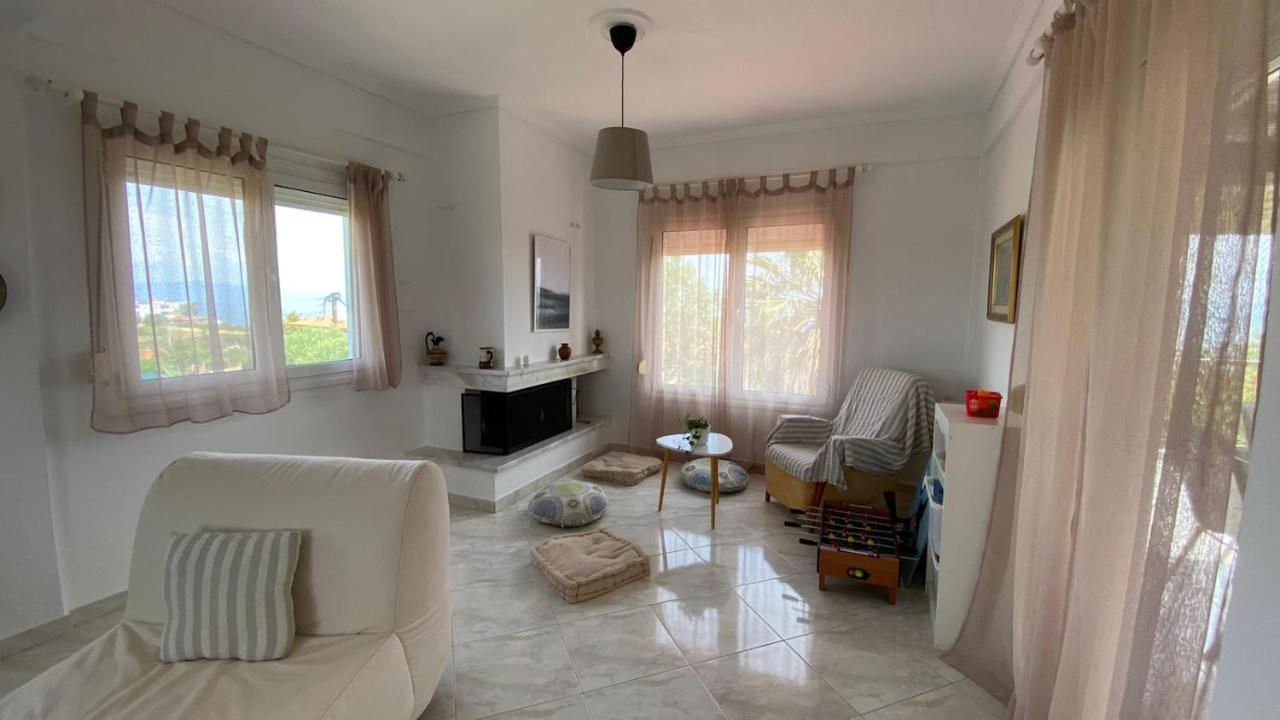 Amazing Sea View Loft, Afytos Lägenhet Exteriör bild