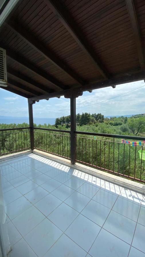 Amazing Sea View Loft, Afytos Lägenhet Exteriör bild