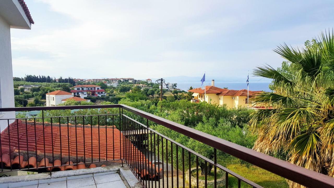 Amazing Sea View Loft, Afytos Lägenhet Exteriör bild